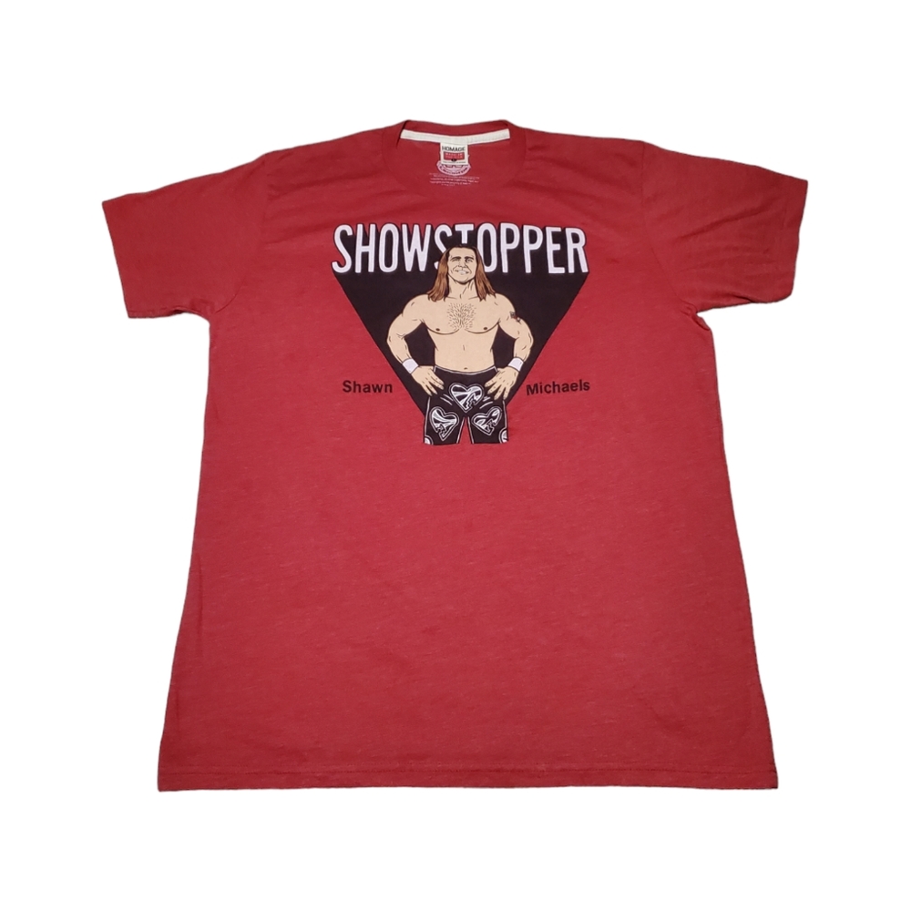 Old School Homage WWE Shawn Michaels Showstopper tee